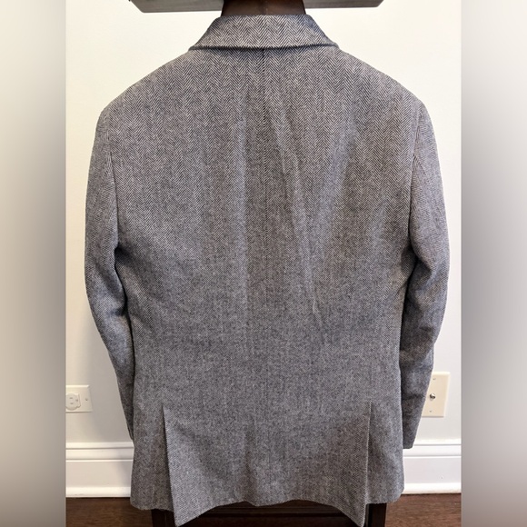 Slim-fit J. Crew Factory Thompson wool herringbone blazer, Men’s 38R - Picture 2 of 5